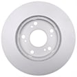 980059FZN Front, Driver or Passenger Side Brake Disc, Coated, Plain Surface, Vented, 5 Lugs, 261.62 mm, Element3 Series