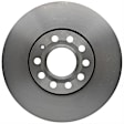 980413R Front, Driver or Passenger Side Brake Disc, Plain Surface, Vented, 5 Lugs, 287.53 mm, R-Line Series