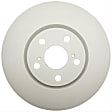980629FZN Front, Driver or Passenger Side Brake Disc, Coated, Plain Surface, Vented, 5 Lugs, Element3 Series