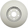 980629FZN Front, Driver or Passenger Side Brake Disc, Coated, Plain Surface, Vented, 5 Lugs, Element3 Series