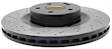 2007 Mercedes Benz S600 - Front, Driver or Passenger Side Brake Disc, Cross-Drilled, Vented, 5 Lugs, 350.01 mm, 5.5L 12Cyl, R-Line Series