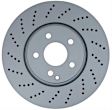 980799 Front, Driver or Passenger Side Brake Disc, Plain Surface, Vented, 5 Lugs, 322.07 mm, Specialty Performance Series