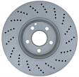 980799 Front, Driver or Passenger Side Brake Disc, Plain Surface, Vented, 5 Lugs, 322.07 mm, Specialty Performance Series