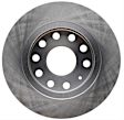 980874 Rear, Driver or Passenger Side Brake Disc, Plain Surface, Solid, 5 Lugs, 252.91 mm, Specialty Performance Series