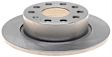 980874 Rear, Driver or Passenger Side Brake Disc, Plain Surface, Solid, 5 Lugs, 252.91 mm, Specialty Performance Series