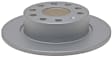 980874FZN Rear, Driver or Passenger Side Brake Disc, Coated, Plain Surface, Solid, 5 Lugs, 252.98 mm, Element3 Series