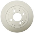 980980FZN Rear, Driver or Passenger Side Brake Disc, Plain Surface, Solid, 4 Lugs, 262.13 mm, 1.6L, 4Cyl, Element3 Series