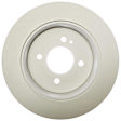 980980FZN Rear, Driver or Passenger Side Brake Disc, Plain Surface, Solid, 4 Lugs, 262.13 mm, 1.6L, 4Cyl, Element3 Series