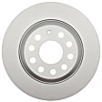 2019 Volkswagen Jetta - Rear, Driver or Passenger Side Brake Disc, Plain Surface, Solid, 5 Lugs, 299.72 mm, 2.0L 4Cyl, Element3 Series