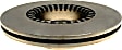 9832R Front, Driver or Passenger Side Brake Disc, Plain Surface, Vented, 4 Lugs, 229.87 mm,, R-Line Series