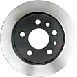 9941 Rear, Driver or Passenger Side Brake Disc, Plain Surface, Solid, 5 Lugs, 278.89 mm,, Specialty Performance Series