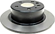 9941 Rear, Driver or Passenger Side Brake Disc, Plain Surface, Solid, 5 Lugs, 278.89 mm,, Specialty Performance Series