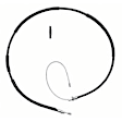 BC93860 Parking Brake Cable Element3 Series