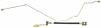 BH380375 Rear, Passenger Side Brake Line