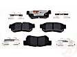 2010 Hyundai Elantra - Rear Hybrid (Ceramic and Semi-Metallic) Brake Pad Set, Sedan, 2.0L 4Cyl, 4-Door, EHT Series