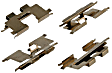 H15864A R-Line Series Brake Hardware Kit - Direct Fit, Kit