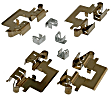 H15952A R-Line Series Brake Hardware Kit - Direct Fit, Kit