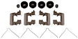 H5920A R-Line Series Brake Hardware Kit - Direct Fit, Kit