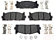 2010 Lexus ES350 - Front Ceramic Brake Pad Set, R-Line Series