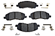 2016 Jeep Compass - Front Ceramic Brake Pad Set, R-Line Series