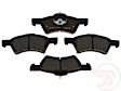 2007 Dodge Grand Caravan - Front Semi-Metallic Brake Pad Set, R-Line Series