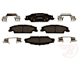 2009 Cadillac STS - Rear Ceramic Brake Pad Set, 4.4L 8Cyl, R-Line Series