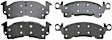 PGD122 Professional Grade Element3 Brake Pads With Application Specific Friction Formulas