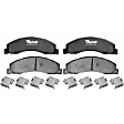 2023 Ford E-450 Super Duty - Front Semi-metallic Brake Pad Set, 7.3L 8Cyl, Element3 Series