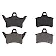 PGD386M Professional Grade Element3 Brake Pads With Application Specific Friction Formulas