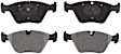 PGD394M Professional Grade Element3 Brake Pads With Application Specific Friction Formulas