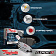 PGD524M Professional Grade Element3 Brake Pads With Application Specific Friction Formulas
