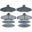 PGD724C Professional Grade Element3 Brake Pads With Application Specific Friction Formulas