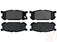 PGD891C Professional Grade Element3 Brake Pads With Application Specific Friction Formulas