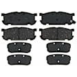 PGD891C Professional Grade Element3 Brake Pads With Application Specific Friction Formulas
