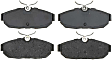 2007 Ford Mustang - Rear Ceramic Brake Pad Set, Service Grade Series