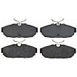 2007 Ford Mustang - Rear Ceramic Brake Pad Set, Service Grade Series