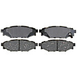 2012 Subaru Impreza - Rear Ceramic Brake Pad Set, Naturally Aspirated, Service Grade Series