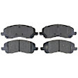 2017 Jeep Compass - Front Ceramic Brake Pad Set, enginedesignationname : ECN, Service Grade Series