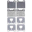 SGD31BM Service Grade Series Semi-metallic Brake Pad Set