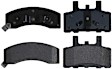 SGD370M Front Service Grade Series Semi-metallic Brake Pad Set