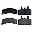 SGD370M Front Service Grade Series Semi-metallic Brake Pad Set
