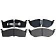SGD730M Front Service Grade Series Semi-metallic Brake Pad Set