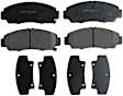 2004 Acura TL - Front Ceramic Brake Pad Set, Automatic Transaxle, Service Grade Series