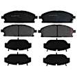 2006 Acura MDX - Front Ceramic Brake Pad Set, 3.5L 6Cyl, Service Grade Series