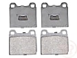 SGD96M Service Grade Series Semi-metallic Brake Pad Set