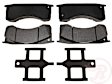 SP1032TRH Premium Truck and Medium Duty Specialty Series Brake Pads For Superior Performance