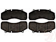 2015 Peterbilt 587 - Front or Rear Semi-Metallic Brake Pad Set, Specialty Series