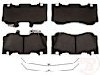 2021 Ford Mustang - Front Semi-Metallic Brake Pad Set, Street Performance Specialty Series