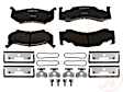 SP269TRH Premium Truck and Medium Duty Specialty Series Brake Pads For Superior Performance