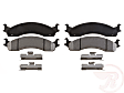 1998 Ford Econoline Super Duty - Front Semi-metallic Brake Pad Set, 7.3L 8Cyl, Truck and Medium Duty Specialty Series
